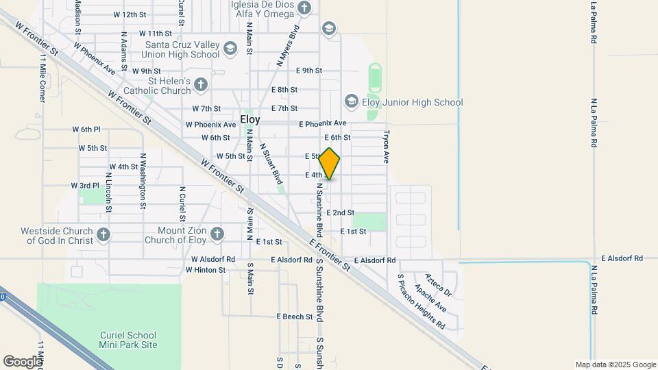 301 N Sunshine Blvd Map and Location Details