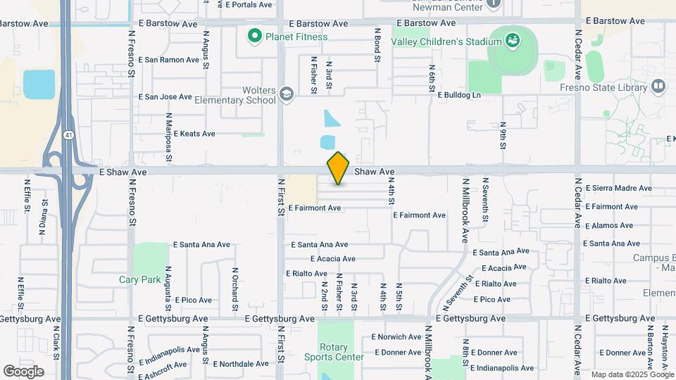 3313-3331 E Sierra Madre Ave Map and Location Details