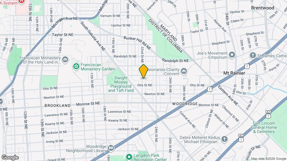 3711 22nd St NE Map and Location Details