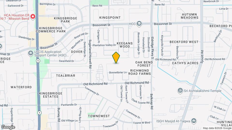 13915 Maleewan Ln Map and Location Details