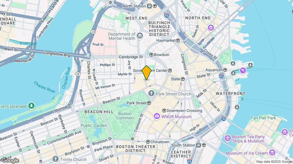 144 Bowdoin St Map and Location Details