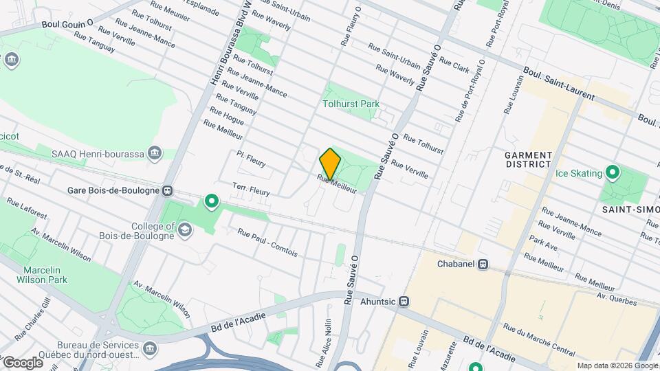 10050 Meilleur Rue Map and Location Details