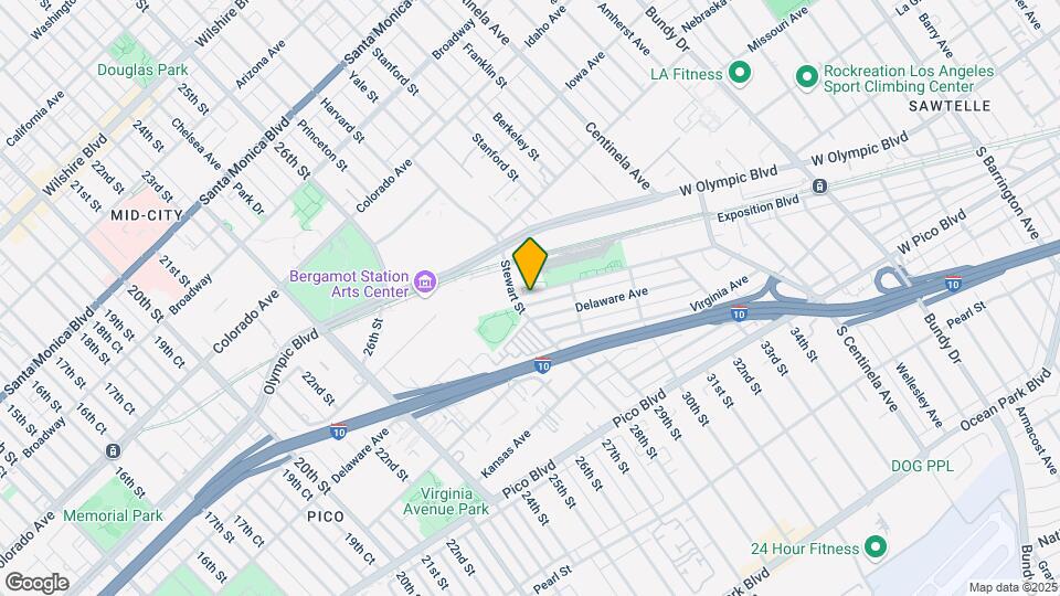 2820 Exposition Blvd Map and Location Details
