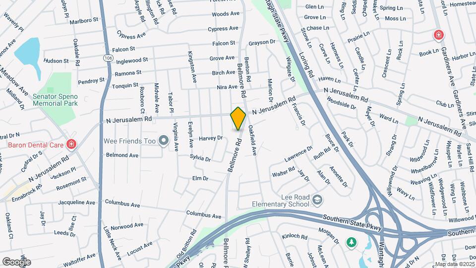 728 Bellmore Rd Map and Location Details