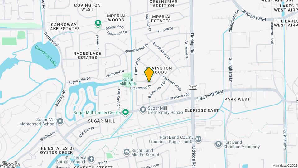 13746 Drakewood Dr Map and Location Details