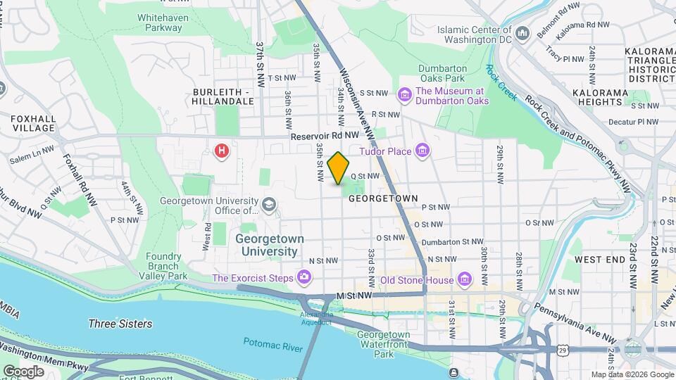 1552 34th St NW Map and Location Details