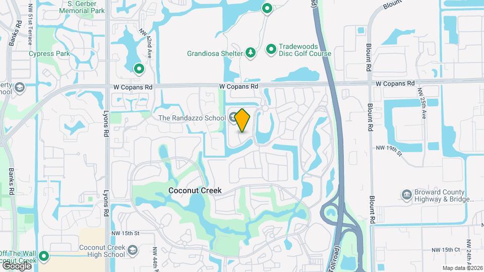 3605 NW 21st Ct Map and Location Details