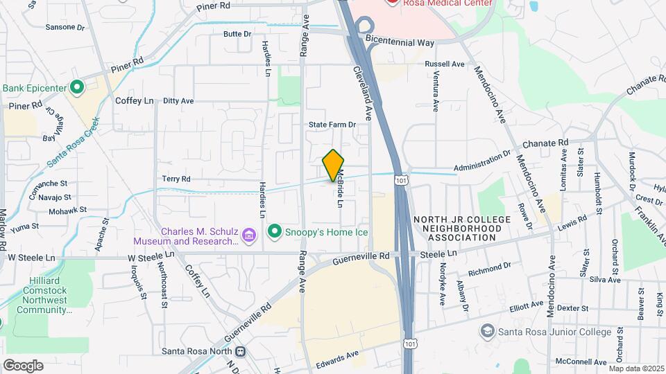 Villa Creek Map and Location Details