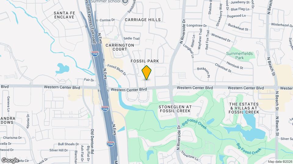 6612 Friendsway Dr Map and Location Details