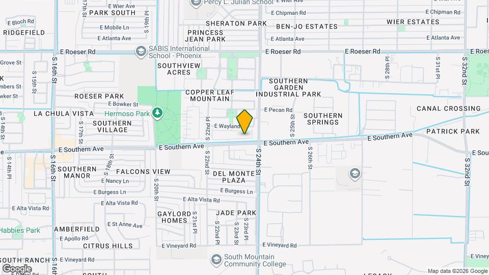 2344 E Huntington Dr Map and Location Details