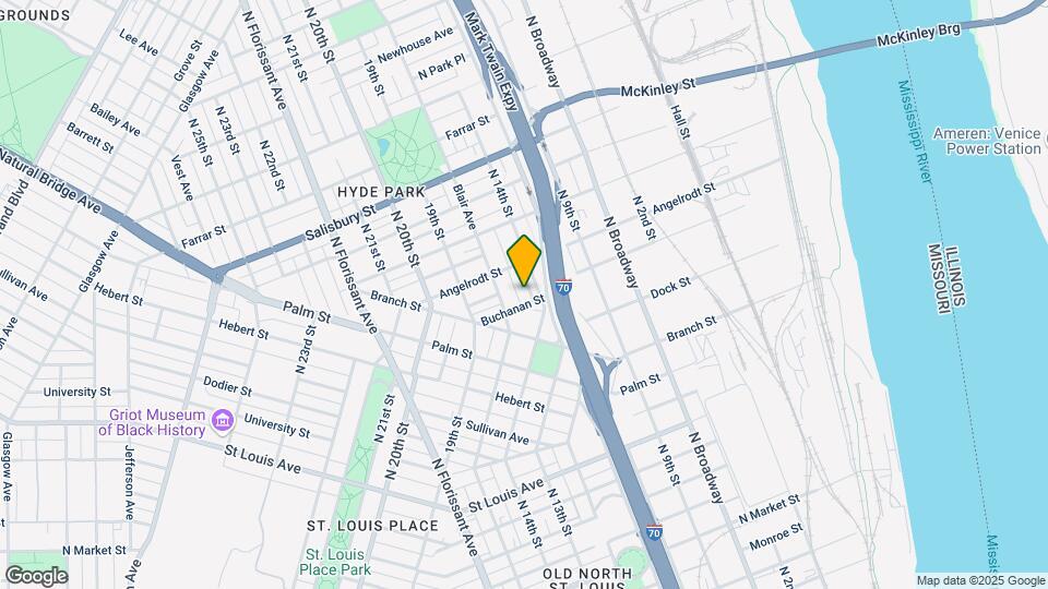 3307 Klein St Mapa y Detalles de la Ubicación