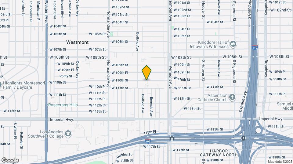 1120 W 110th St Map and Location Details