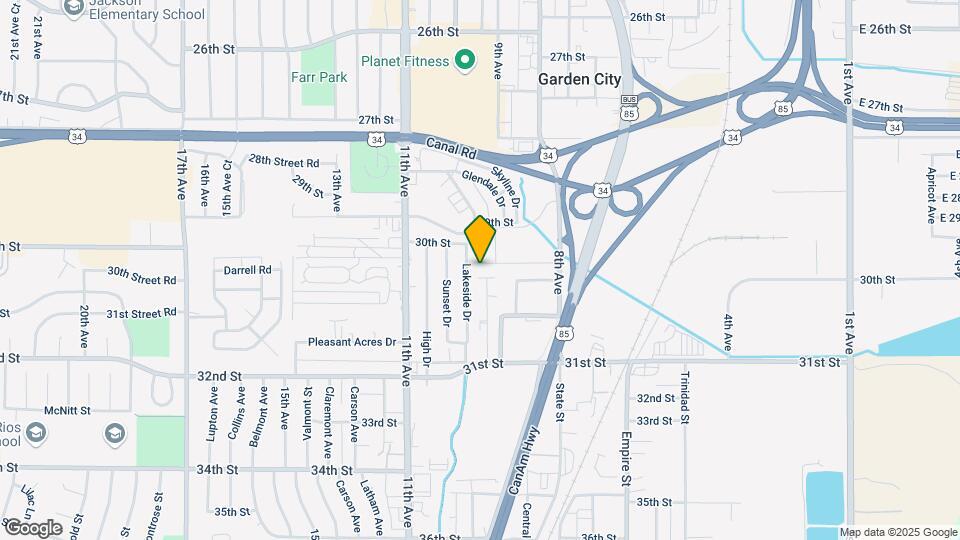 3007 Denver St Map and Location Details