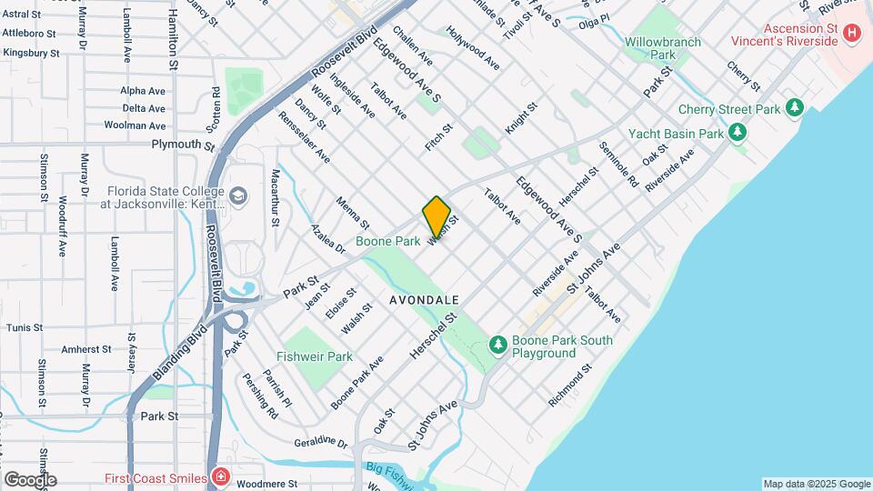 1556 Dancy St Map and Location Details