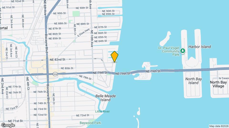 8031 NE Bayshore Ct Mapa y Detalles de la Ubicación