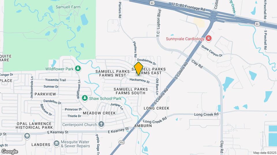 1613 Hackamore St Map and Location Details