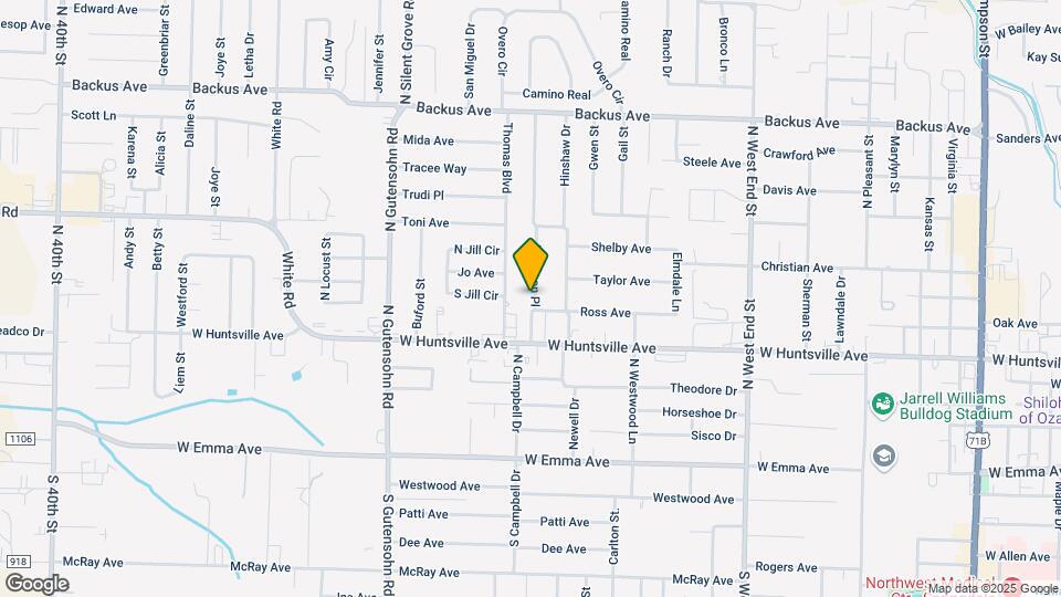 502 Morrison Pl Map and Location Details