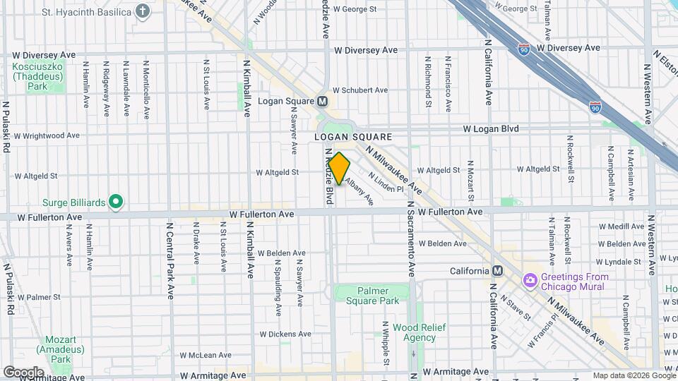 2431 N Kedzie Blvd, Unit 2420 Map and Location Details