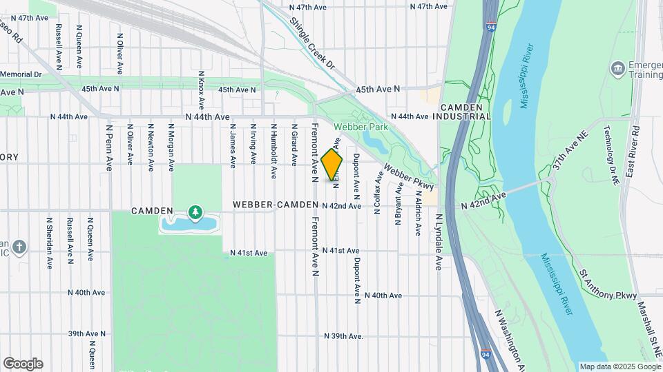 4225 Emerson Ave N, Unit 4225 Emerson Ave. N Mapa y Detalles de la Ubicación