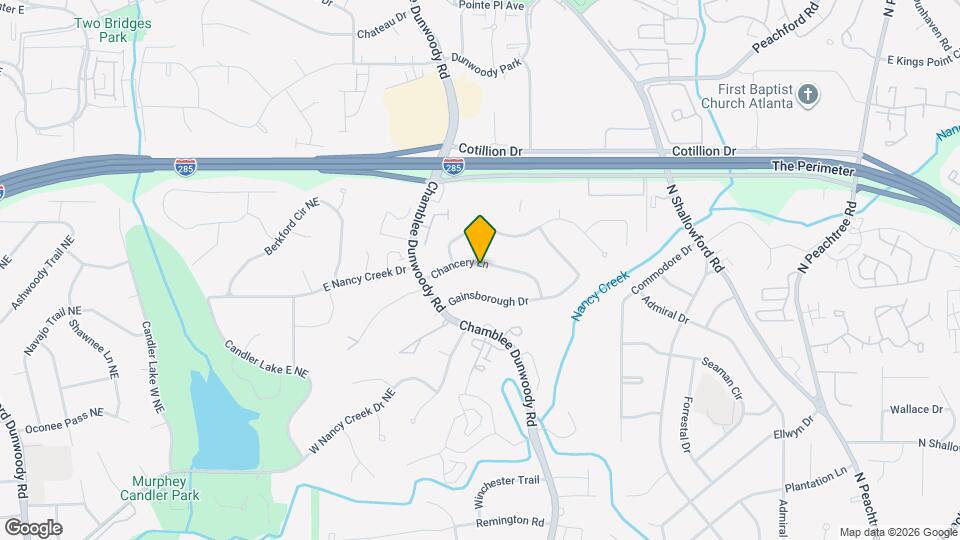 1837 Chancery Ln Map and Location Details