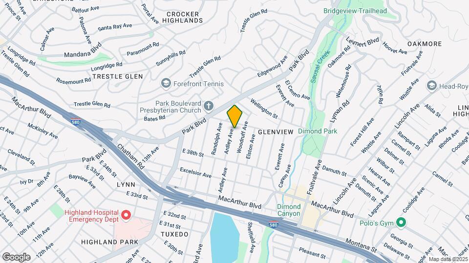 4018 Ardley Ave Map and Location Details