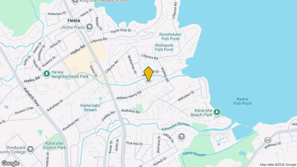 45-143 William Henry Rd Mapa y Detalles de la Ubicación