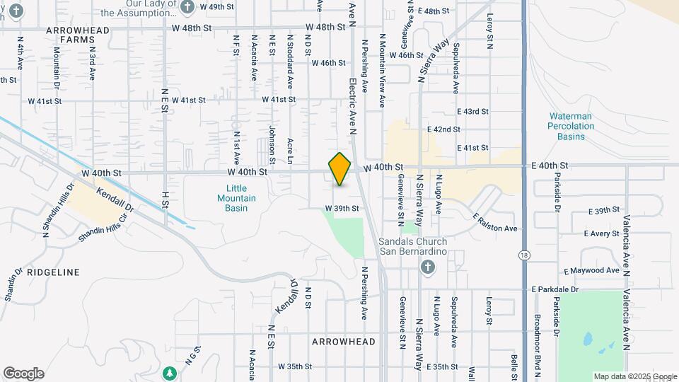 3945 Severance Ave Map and Location Details