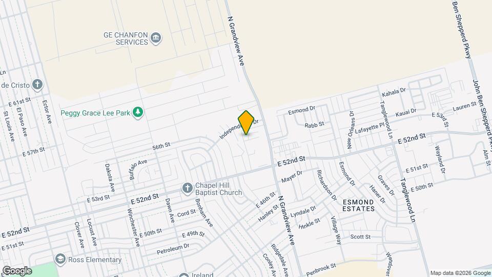 5537 Medford Ct Map and Location Details