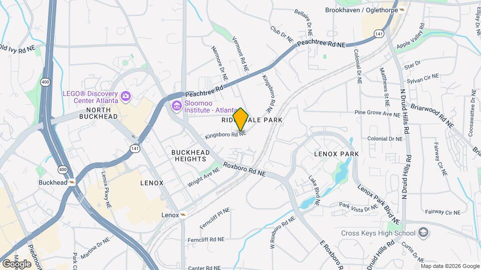 3525 Kingsboro Rd NE Map and Location Details
