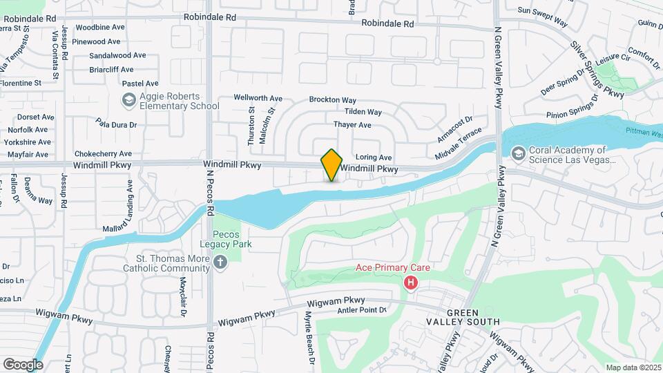 2345 Cliffwood Dr Map and Location Details