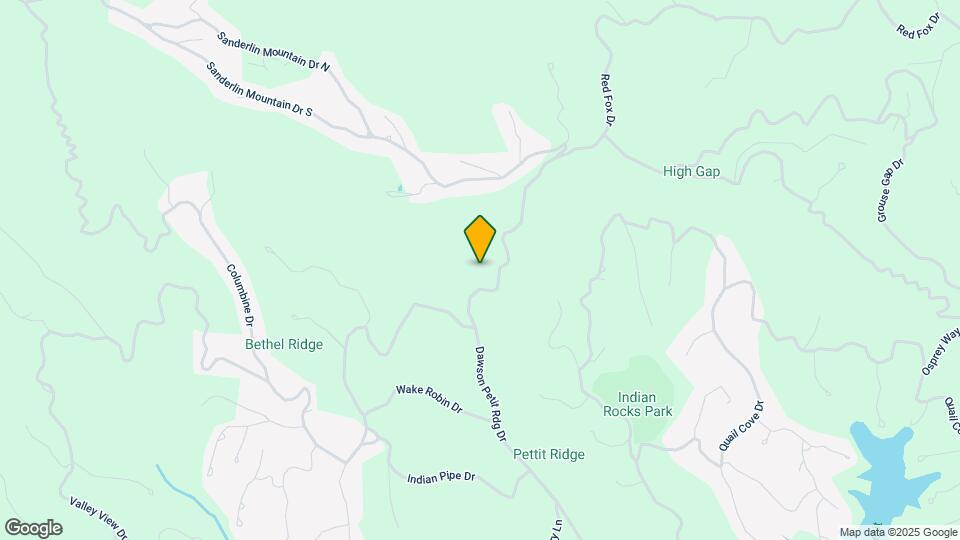 1545 Petit Ridge Dr Map and Location Details