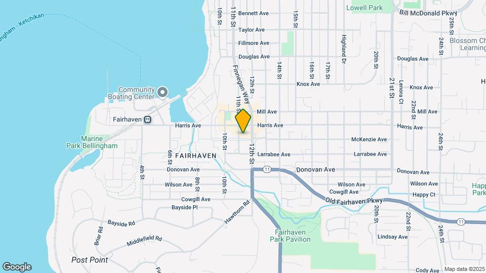 1101 McKenzie Ave Map and Location Details