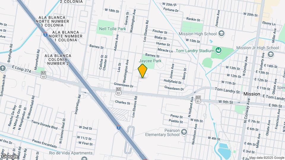 900 Los Ebanos Rd Map and Location Details
