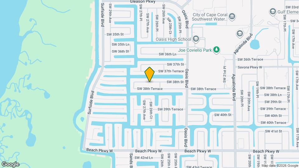 2622 SW 38th St Map and Location Details