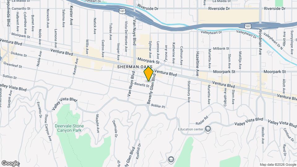 14415 Benefit St, Unit 102 Mapa y Detalles de la Ubicación