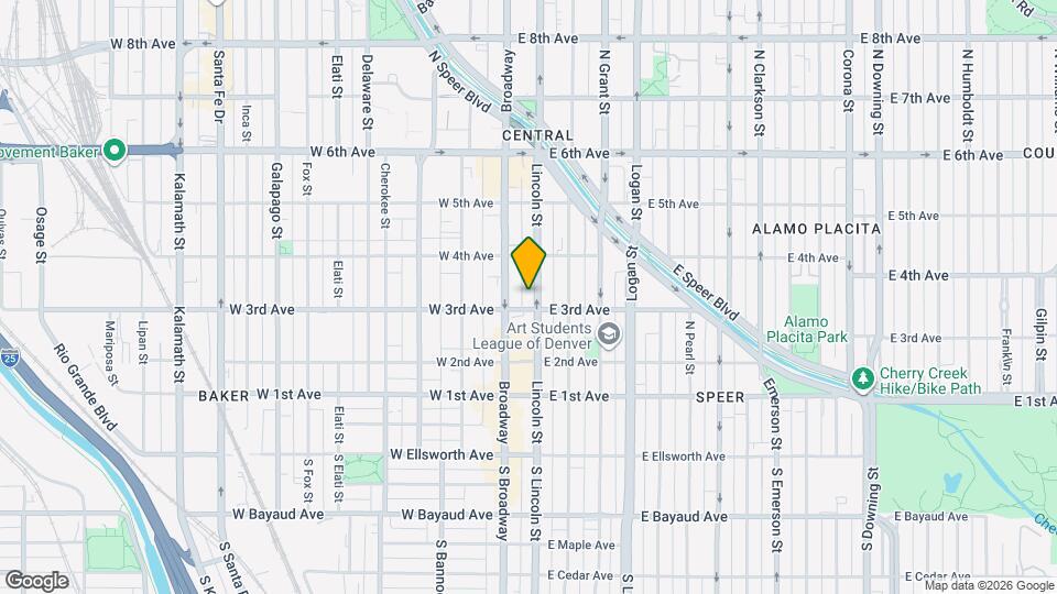 315 Lincoln St Map and Location Details