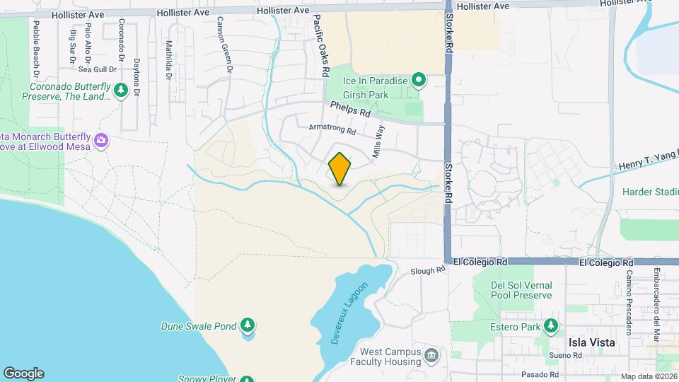 7033 Marymount Way Map and Location Details