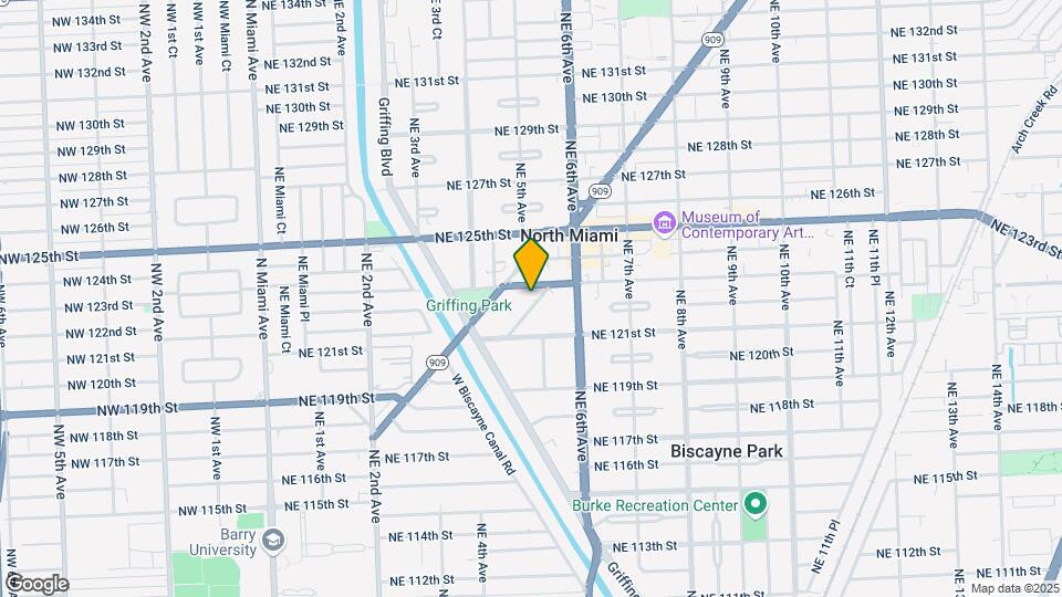 12240 NE 5th Ave Map and Location Details