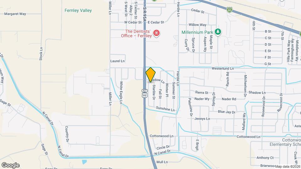 625 Sunny Ln, Unit D Map and Location Details