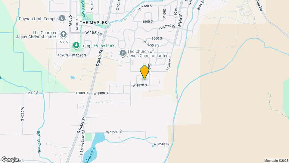 1859 S 410 W Map and Location Details