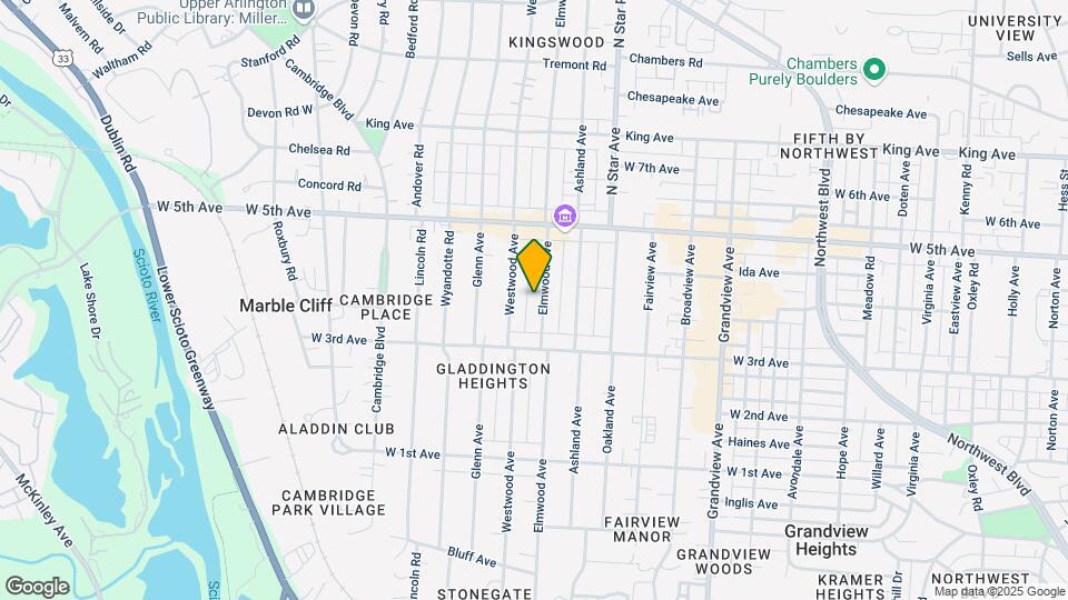 1461-1467 Elmwood Ave Map and Location Details