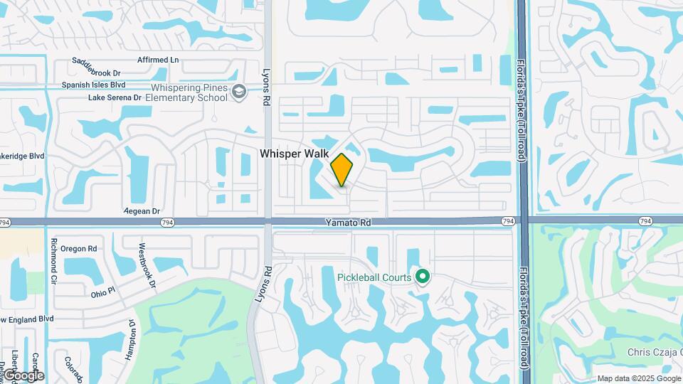8733 Windrow Way Map and Location Details