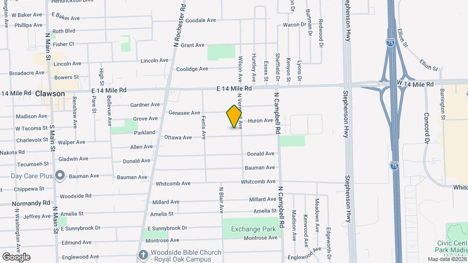 1311 Ottawa Ave Map and Location Details