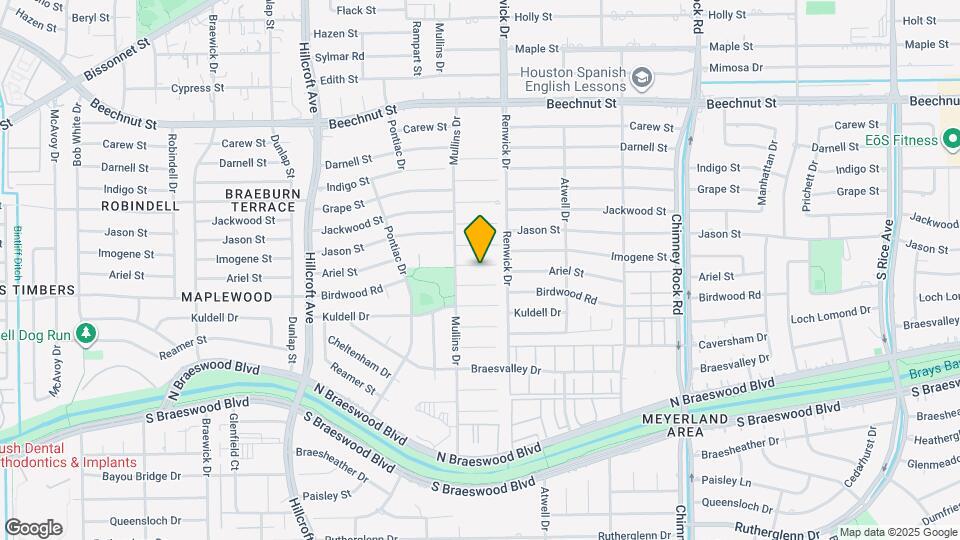 5519 Ariel St Map and Location Details