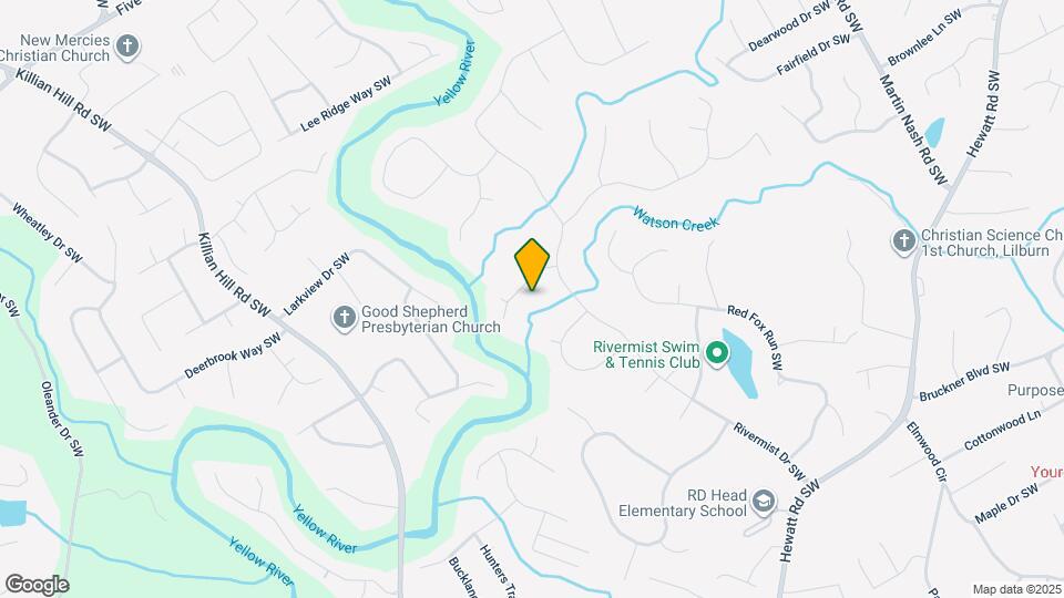 3732 Hollow Tree Ln SW Map and Location Details