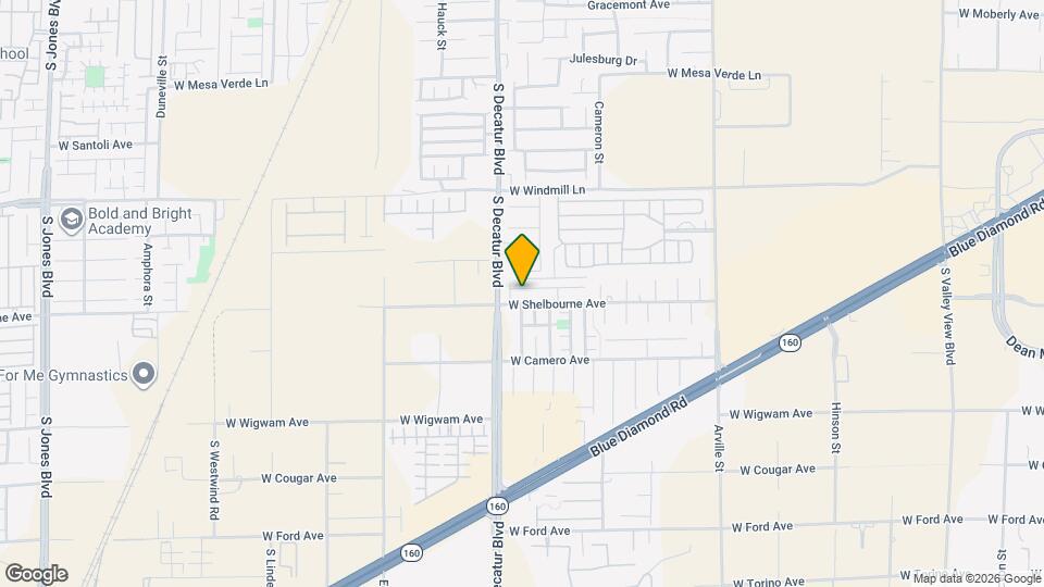 4859 Golden Shimmer Ave Map and Location Details