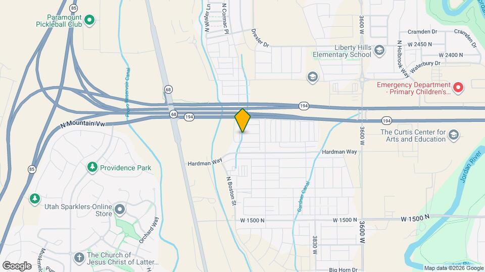 4249 W 2010 N Map and Location Details