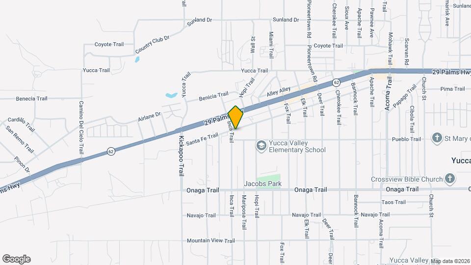 7475 Inca Trl Map and Location Details