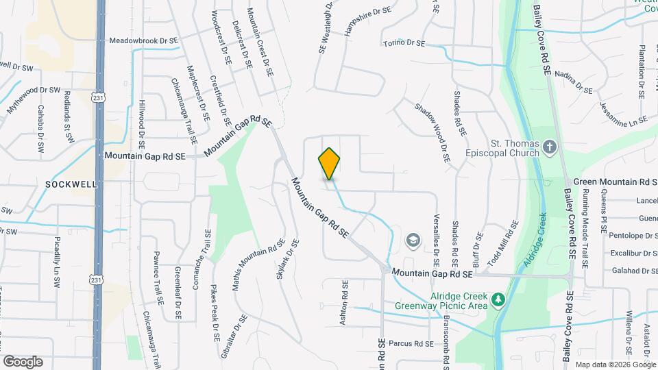 625 Versailles Dr SE Map and Location Details