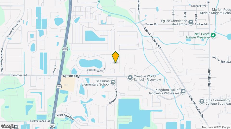 10301 Lakeside Vista Dr Mapa y Detalles de la Ubicación